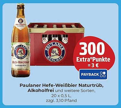 Paulaner Hefe-Weißbier Naturtrüb, Alkoholfrei