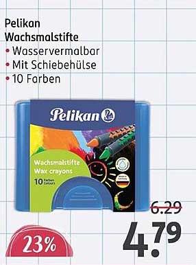 Pelikan Wachsmalstifte - 10 Farben