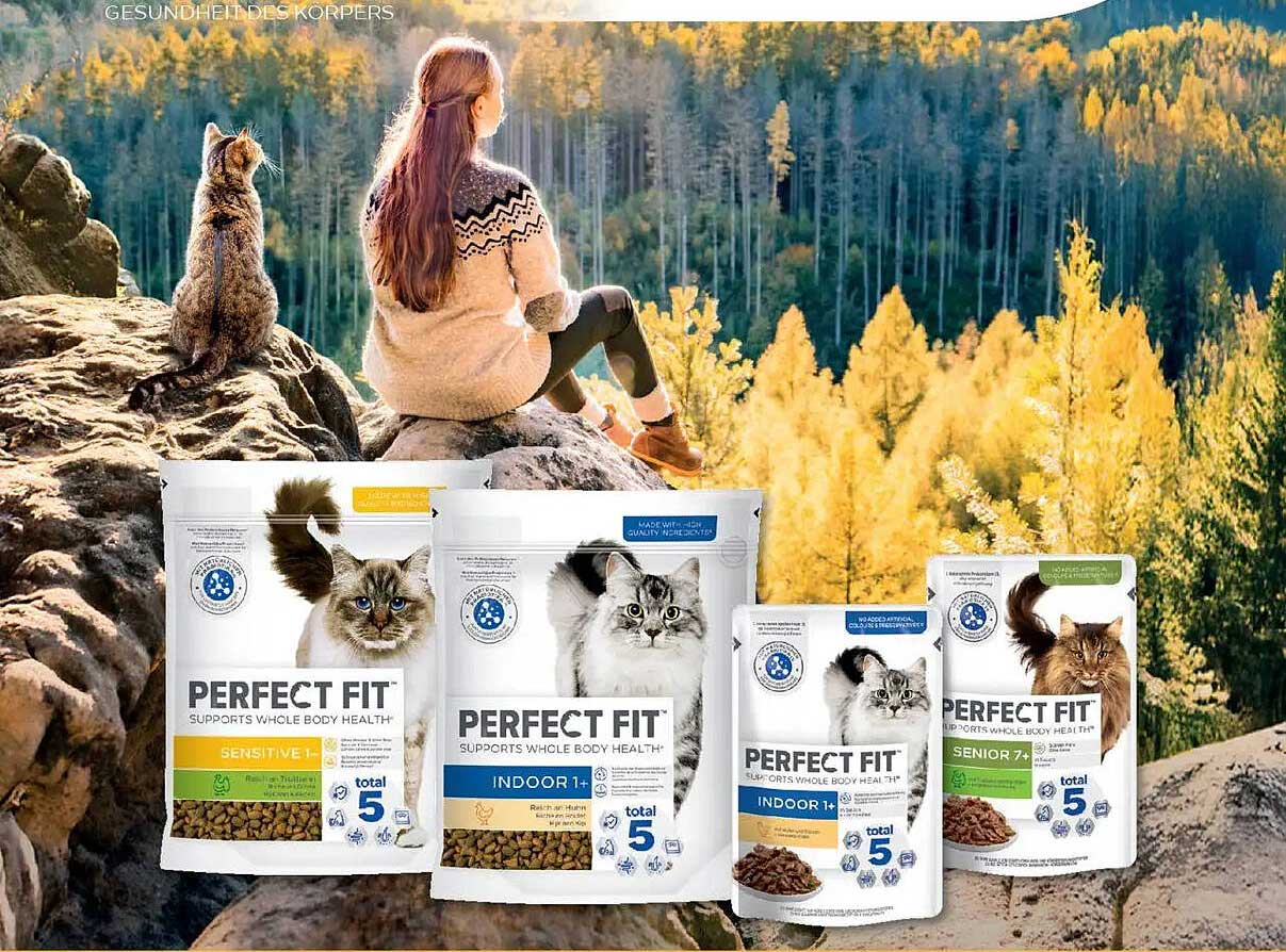 Perfect Fit Katzenfutter - Abwechslungsreiche Auswahl für jede Katze