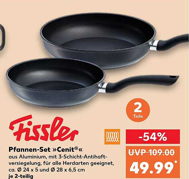 Pfannen-Set »Cenit®« 2-teilig von Fissler