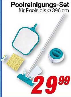 Poolreinigungs-Set für Pools bis Ø 396 cm