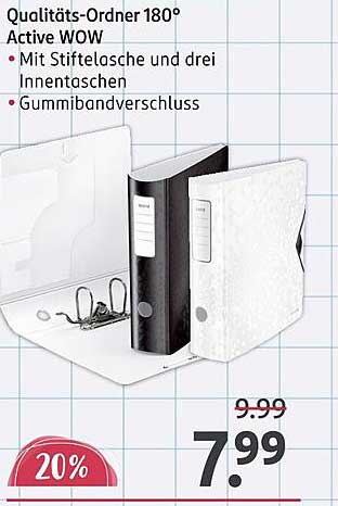 Qualitäts-Ordner 180° Active WOW