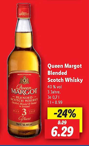 Queen Margot Blended Scotch Whisky