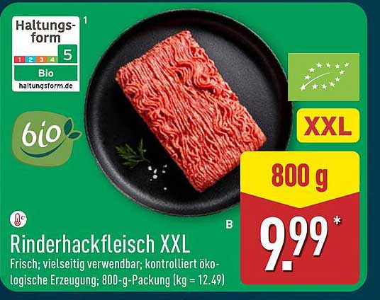 Rinderhackfleisch XXL