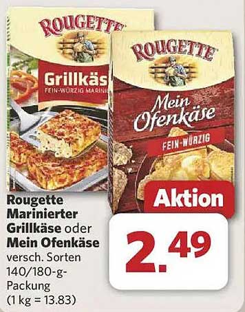 Rougette Marinierter Grillkäse oder Mein Ofenkäse