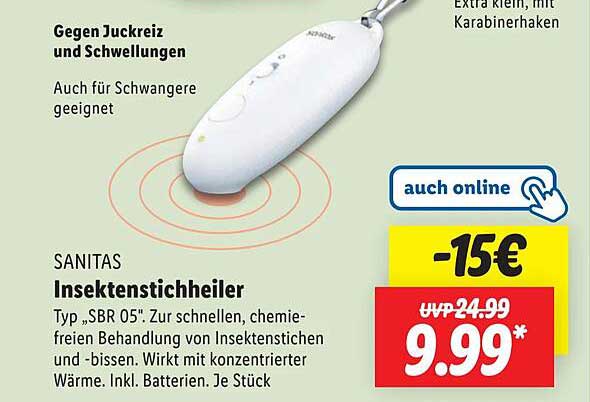 Sanitas Insektenstichheiler SBR 05