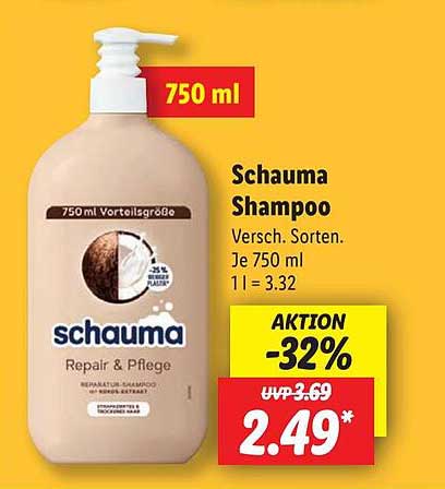 Schauma Shampoo 750 ml – Repair & Pflege