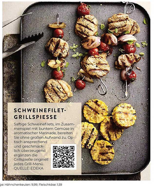 Schweinefilet-Grillspieße