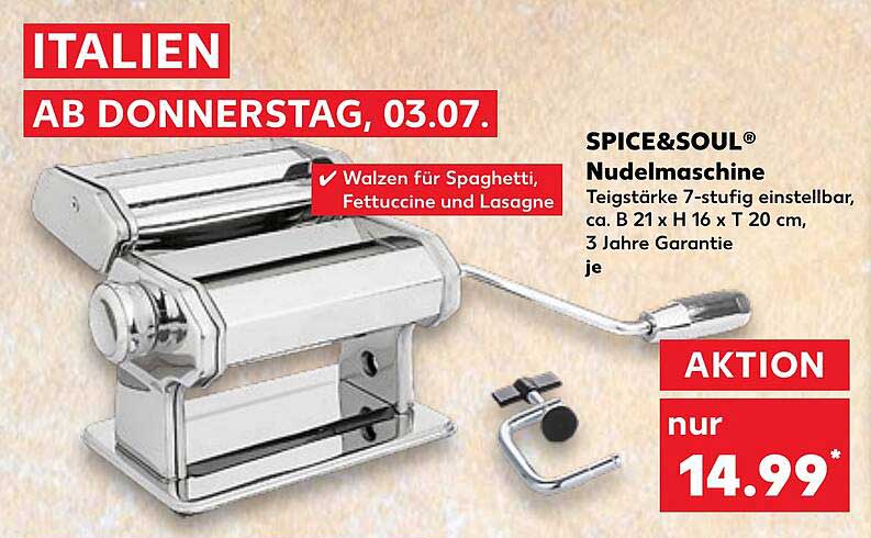 SPICE&SOUL® Nudelmaschine