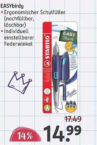 STABILO EASYbirdy - Ergonomischer Schulfüller