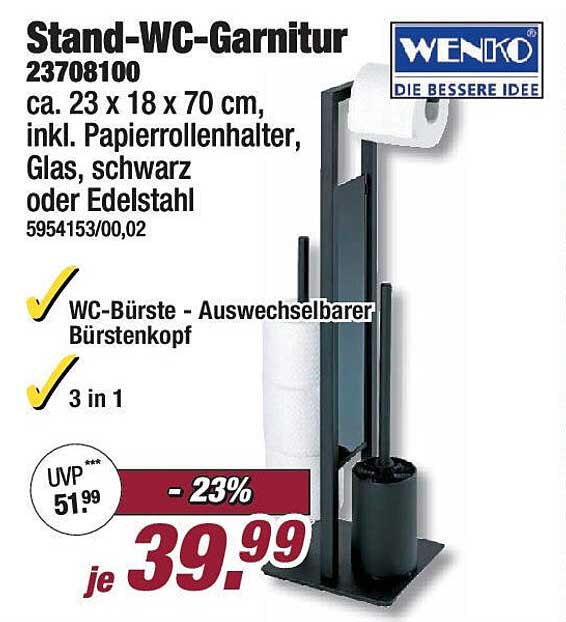 Stand-WC-Garnitur von WENKO