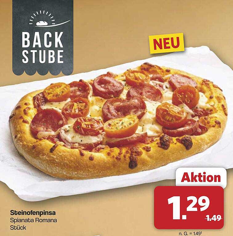Steinofenpinsas mit Spanata Romana