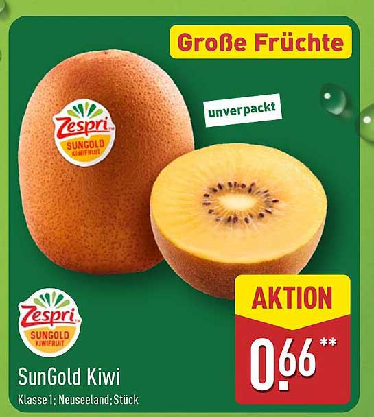SunGold Kiwi - Klasse 1, Neuseeland; Stück