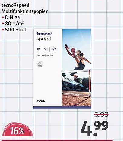 tecnospeed Multifunktionspapier A4