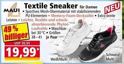 Textile Sneaker für Damen