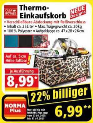 Thermo-Einkaufskorb