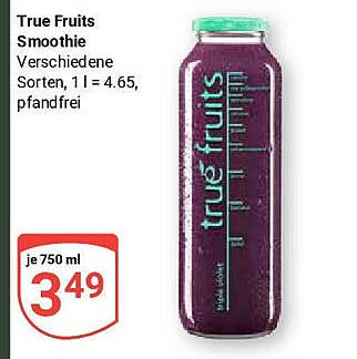 True Fruits Smoothie 750 ml