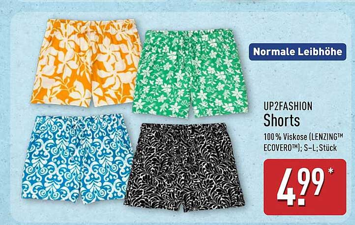UP2FASHION Shorts - Farbenfrohe Styles für den Sommer!