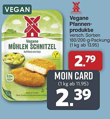 Vegane Mühlen Schnitzel