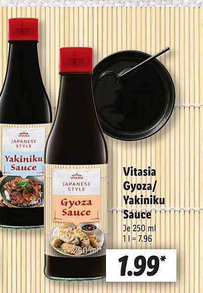 Vitasia Gyoza/Yakiniku Sauce 250 ml