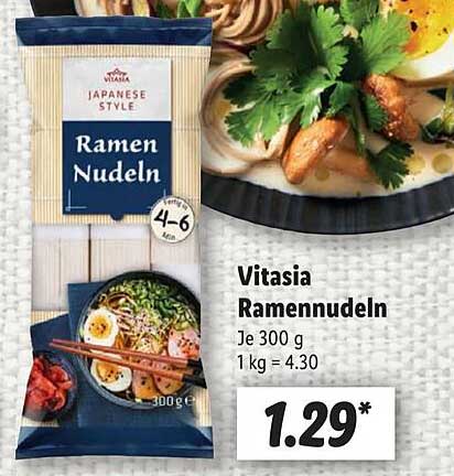 Vitasia Ramen Nudeln 300 g