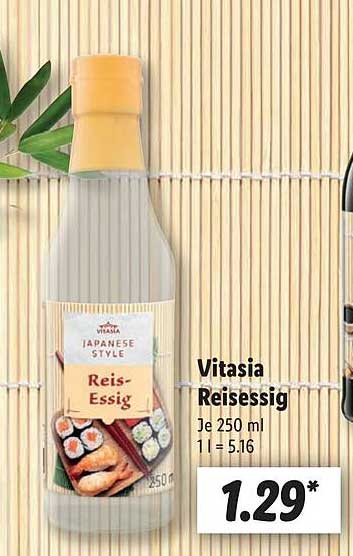Vitasia Reisessig 250 ml