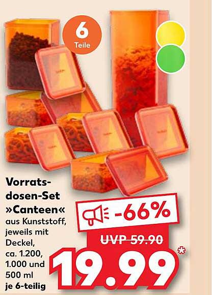 Vorratsdosen-Set »Canteen« 6-teilig