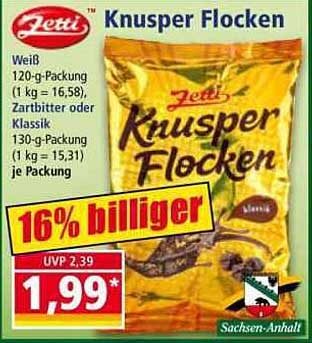 Zetti Knusper Flocken - Jetzt im Angebot!