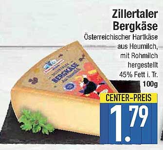 Zillertaler Bergkäse