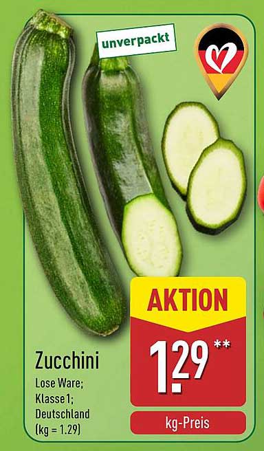 Zucchini – Klasse 1 aus Deutschland