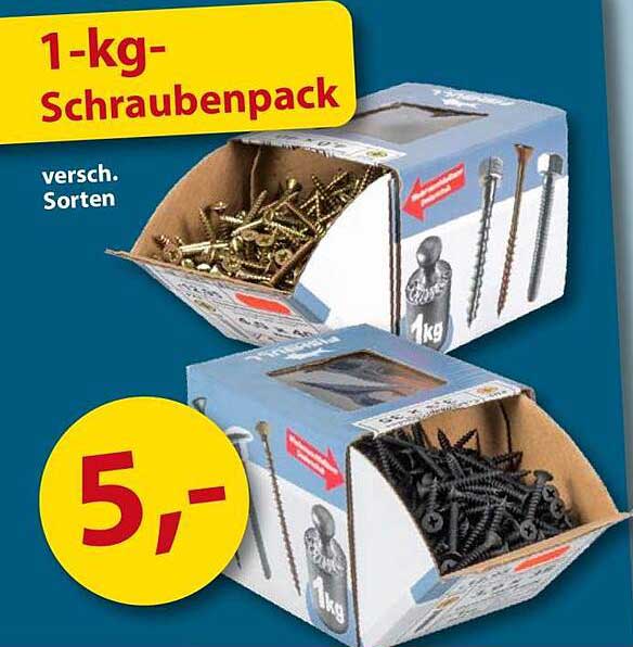 1-kg-Schraubenpack