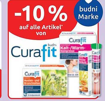 -10 % auf alle Artikel von Curafit