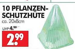 10 PFLANZEN-SCHUTZHÜTE