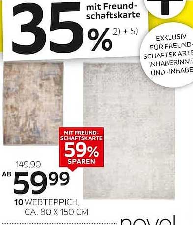 10 WEBTEPPICH, CA. 80 X 150 CM