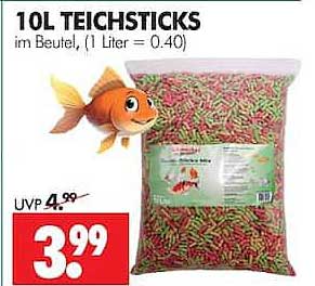 10L TEICHSTICKS