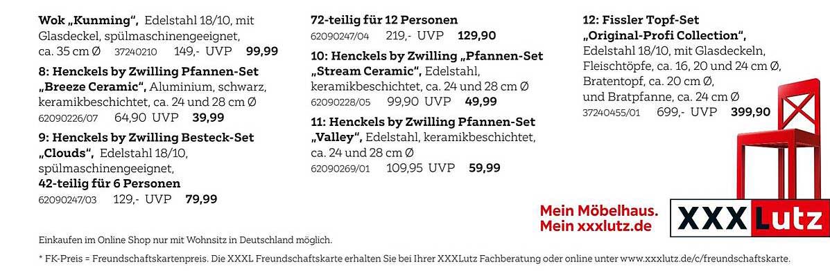 12: Fissler Topf-Set „Original-Profi Collection“,