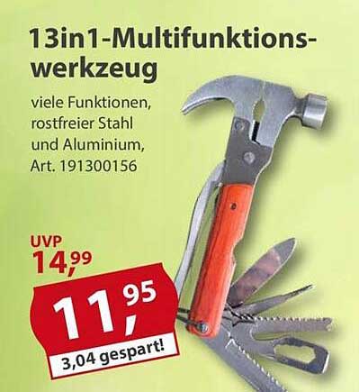 13in1-Multifunktionswerkzeug