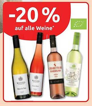 -20 % auf alle Weine*