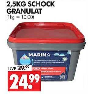 2,5KG SCHOCK GRANULAT