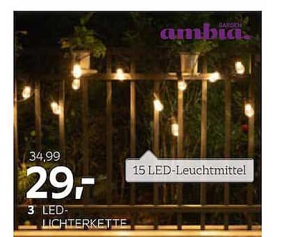 3 LED-Lichterkette