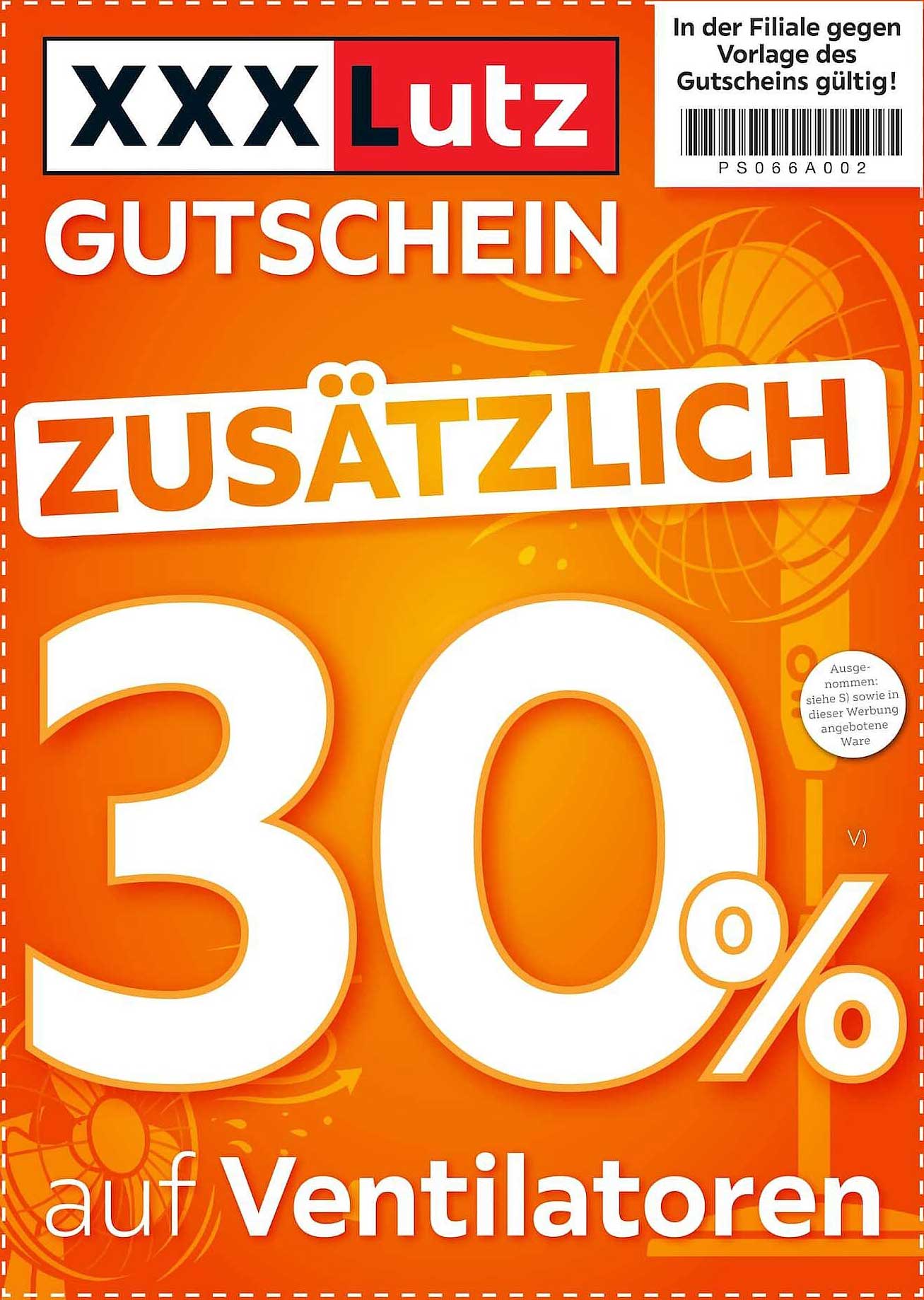 30 % zusätzlich auf Ventilatoren