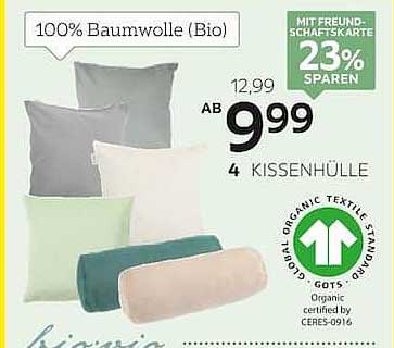 4 KISSENHÜLLE