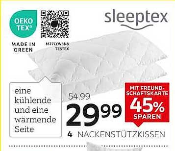 4 Nackenstützkissen