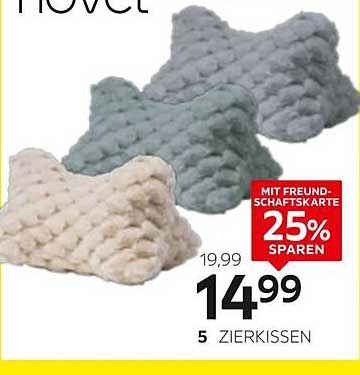 5 ZIERKISSEN