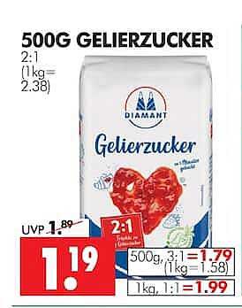 500G GELIERZUCKER 2:1