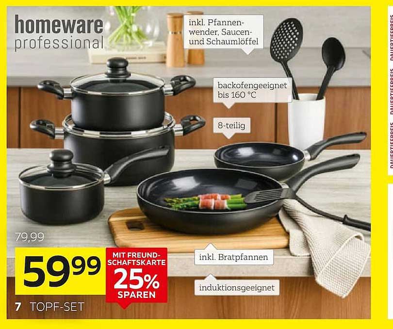 7-TEILIGES TOPF-SET