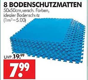 8 BODENSCHUTZMATTEN