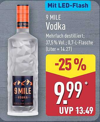 9 MILE Vodka