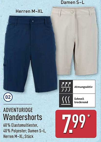 ADVENTURIDGE Wandershorts
