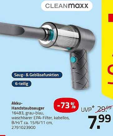 Akku-Handstaubsauger